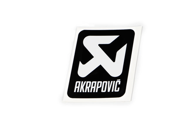 Sticker Akrapovic heat resistant 75x60mm