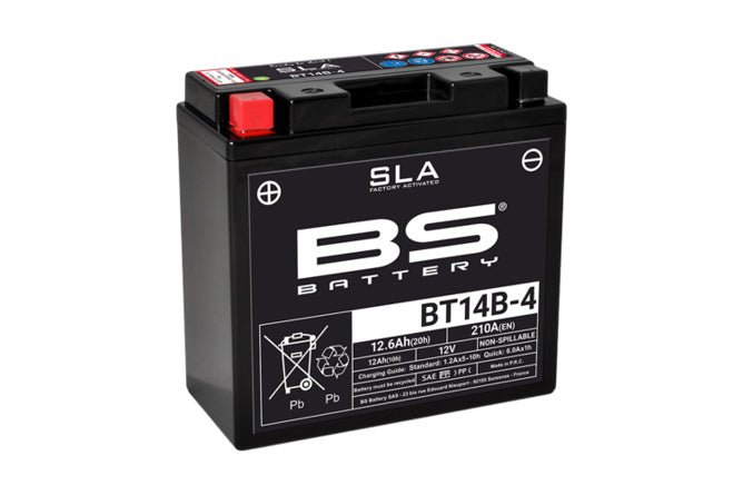 Battery SLA BS Battery BT14B-4 12V - 12,6Ah