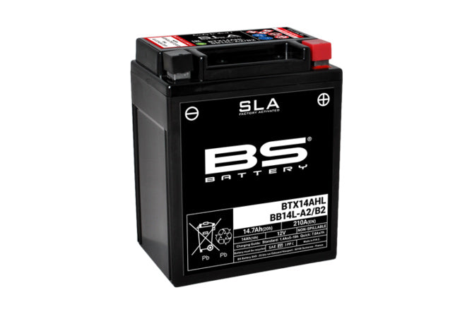 Battery SLA BS Battery BTX14AHL/ BB14L-A2/B2 12V - 14,7Ah