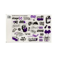 Sticker Set Stage6 A4 purple