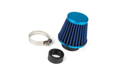 Air Filter STR8 type KN conical 28/35mm straight blue