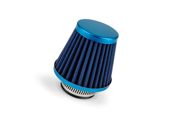 Air Filter STR8 type KN conical 28/35mm straight blue
