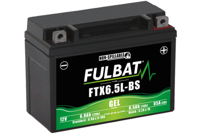 Battery Gel 12V - 6,5Ah Fulbat FTX6.5L-BS