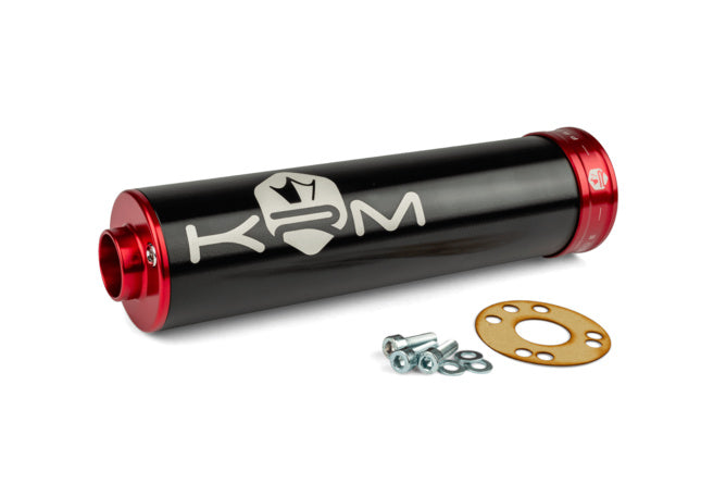Silencer KRM Pro Ride 50 - 70cc aluminium black - red