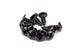 Fairing screws aluminum M4x12 black (x 10)