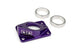 Intake Manifold AM6 / Derbi Stage6 High Flow MK2 34mm purple