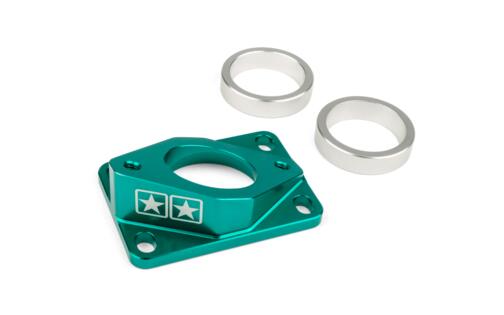 Intake Manifold AM6 / Derbi Stage6 High Flow MK2 34mm turquoise