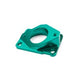 Intake Manifold AM6 / Derbi Stage6 High Flow MK2 34mm turquoise
