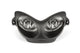 Twin Headlight Mask CAR GLASS Yamaha Aerox carbon look