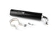 Rear silencer Tecnigas Q-TRE, black