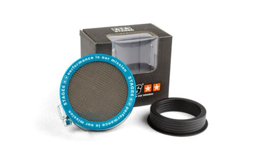 Bellmouth with grille 50/60mm Stage6 Blue