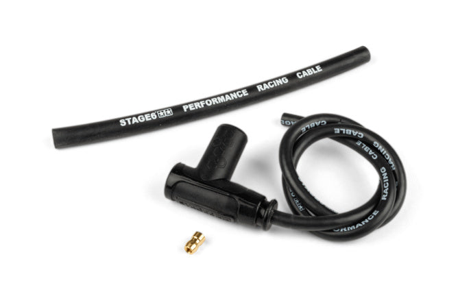 Spark Plug Cable with cap Stage6 Black