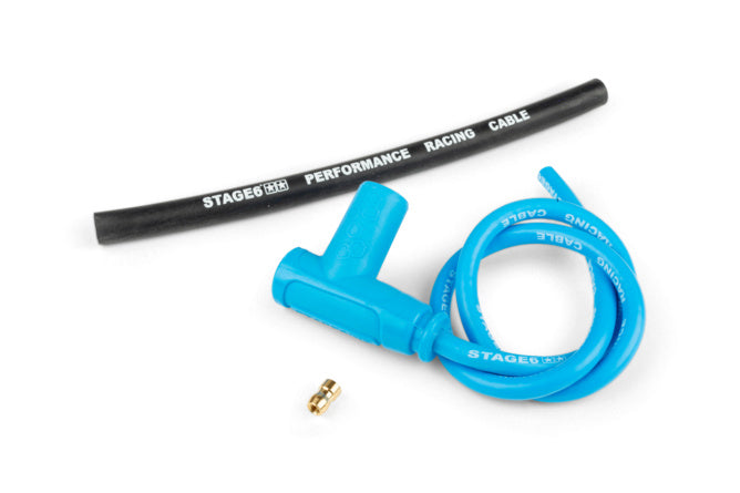 Spark Plug Cable with cap Stage6 Blue
