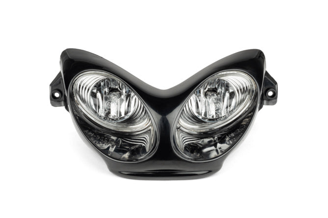 Twin Headlight Yamaha Aerox CAR-GLAS black