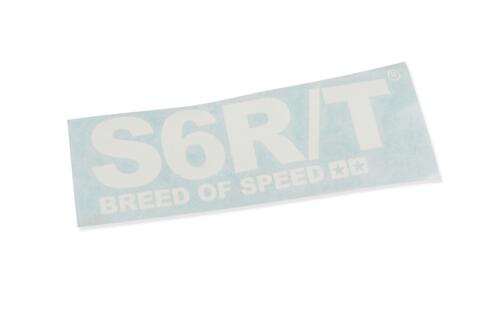 Sticker Stage6 R/T 140x48mm plotted White