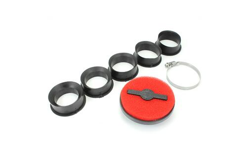Air Filter extra flat CP/PWK/VHST black / red