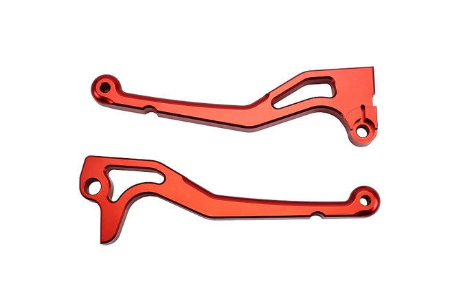 Brake Lever Set CNC red Yamaha BW's / Slider after 2004