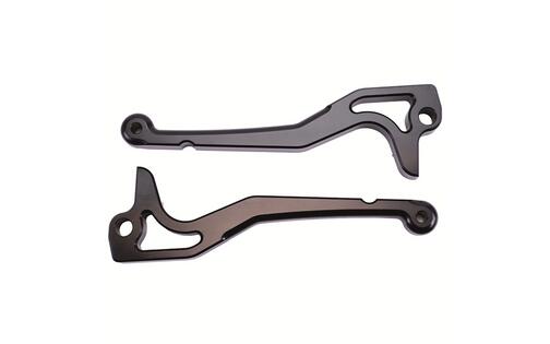 Brake Lever Set CNC black Yamaha Aerox / Nitro before 2012