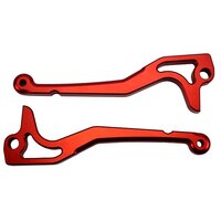 Brake Lever Set CNC red Yamaha Aerox / Nitro before 2012