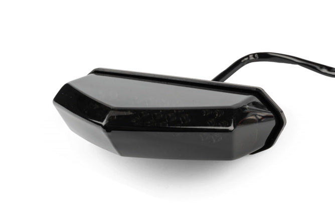 Tail Light with indicators LED Black Line universal 145x85mm