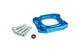 Base Plate intake manifold Stage6 360° 40mm AM6 / Derbi blue