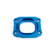 Base Plate intake manifold Stage6 360° 40mm AM6 / Derbi blue