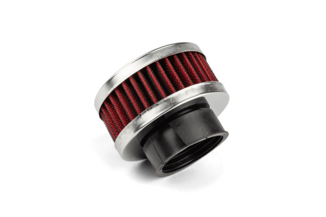 Air Filter STR8 type KN 74mm 28/35mm PHVA/PHBN chrome / red