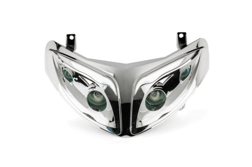 Headlight Quattro, Peugeot Speedfight II chrome
