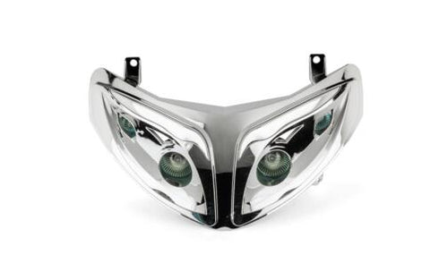 Headlight Quattro, Peugeot Speedfight II chrome