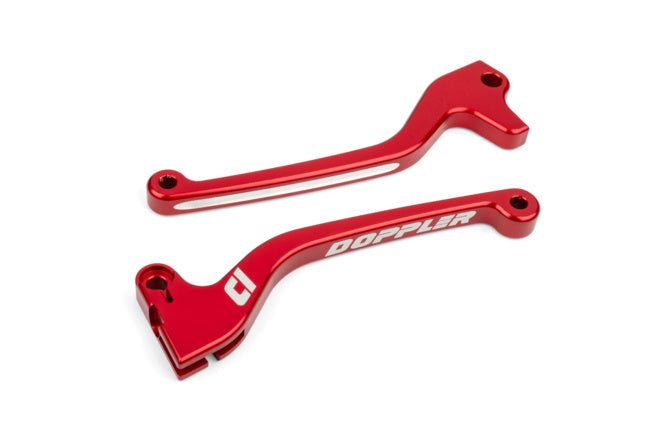 Brake Lever Set Doppler CNC red Yamaha BW's / Slider after 2004