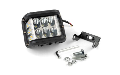 LED Headlight d.97x75mm black