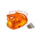 Gearbox Cover Stage6 R/T MK2 Piaggio with titanium bolts Orange