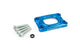 Base Plate intake manifold Stage6 360° 40mm AM6 / Derbi blue