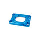 Base Plate intake manifold Stage6 360° AM6 / Derbi blue