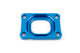 Base Plate intake manifold Stage6 360° AM6 / Derbi blue