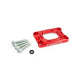 Base Plate intake manifold Stage6 360° AM6 / Derbi red