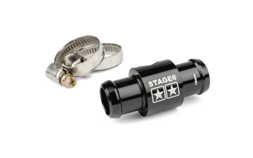 Tee Connector D.18mm for temperature sensor Stage6 black