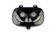Headlight Mask twin R8 Yamaha BWs before 2004 black
