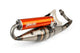 Exhaust Yasuni Z Piaggio Orange