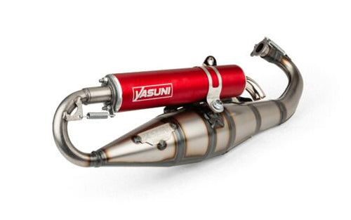Exhaust Yasuni C16 Piaggio red