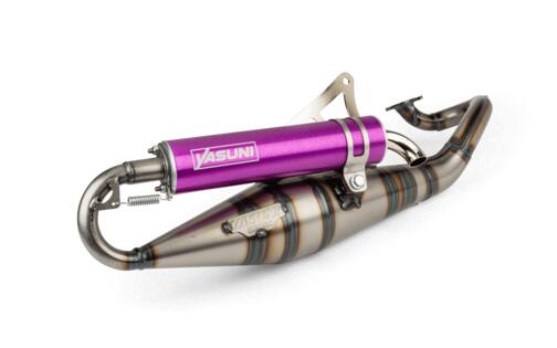 Exhaust Yasuni R-Pro Minarelli horizontal Purple