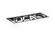 Silencer Sticker Voca black 11x1.8cm