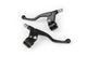 Brake Levers + Mounts (x2) black short universal