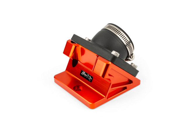 Intake Manifold + Spacer Stage6 R/T short straight 35mm PWK / VHST Minarelli horizontal orange
