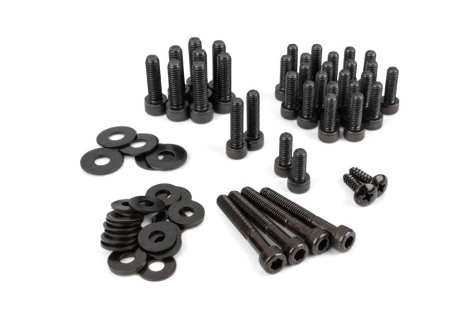 Fairing Screws Peugeot Speedfight black steel