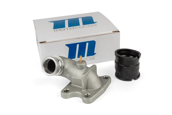 Intake Manifold with boot Peugeot vertical (TKR / Speedfight)