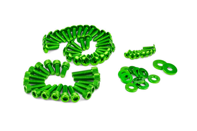 Fairing Screws Yamaha Aerox green