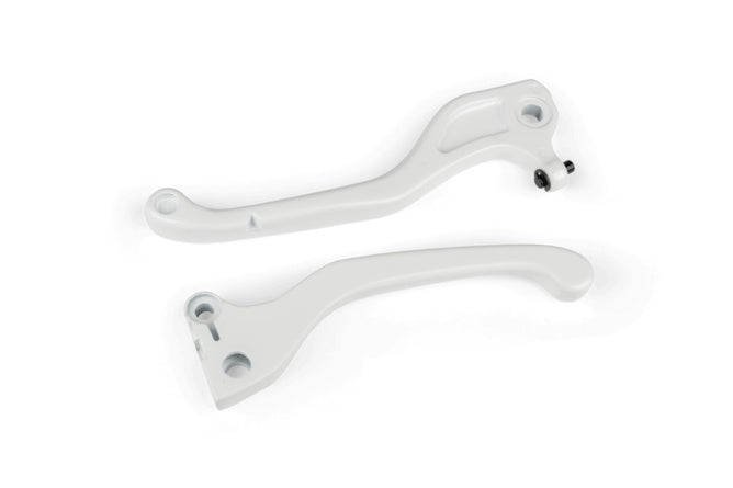 Brake Lever Set Grimeca white Yamaha BWs before 2004