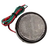 Reflector with LEDs round 58mm white