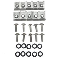 Fairing Screws M6x15 Allen head domed + clip nuts (x10)